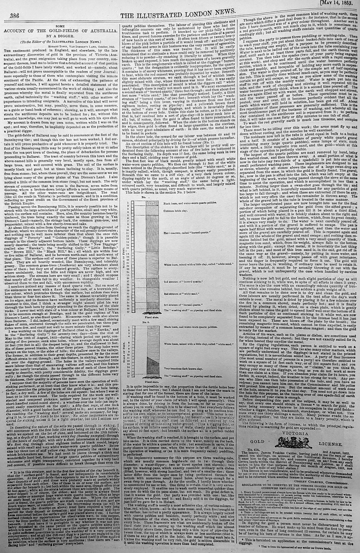 An account of Australian Gold Fields