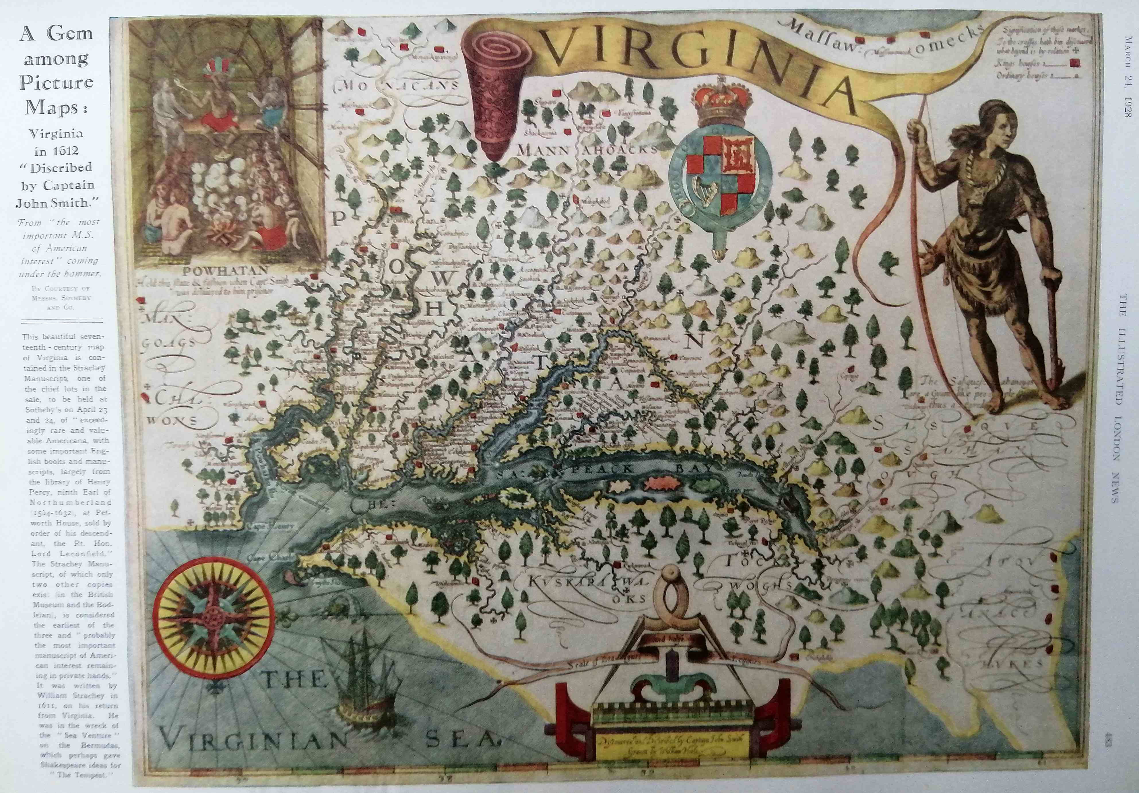 Virginia Map 1612