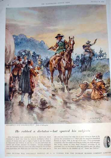 Dunlop Highwayman Advert
